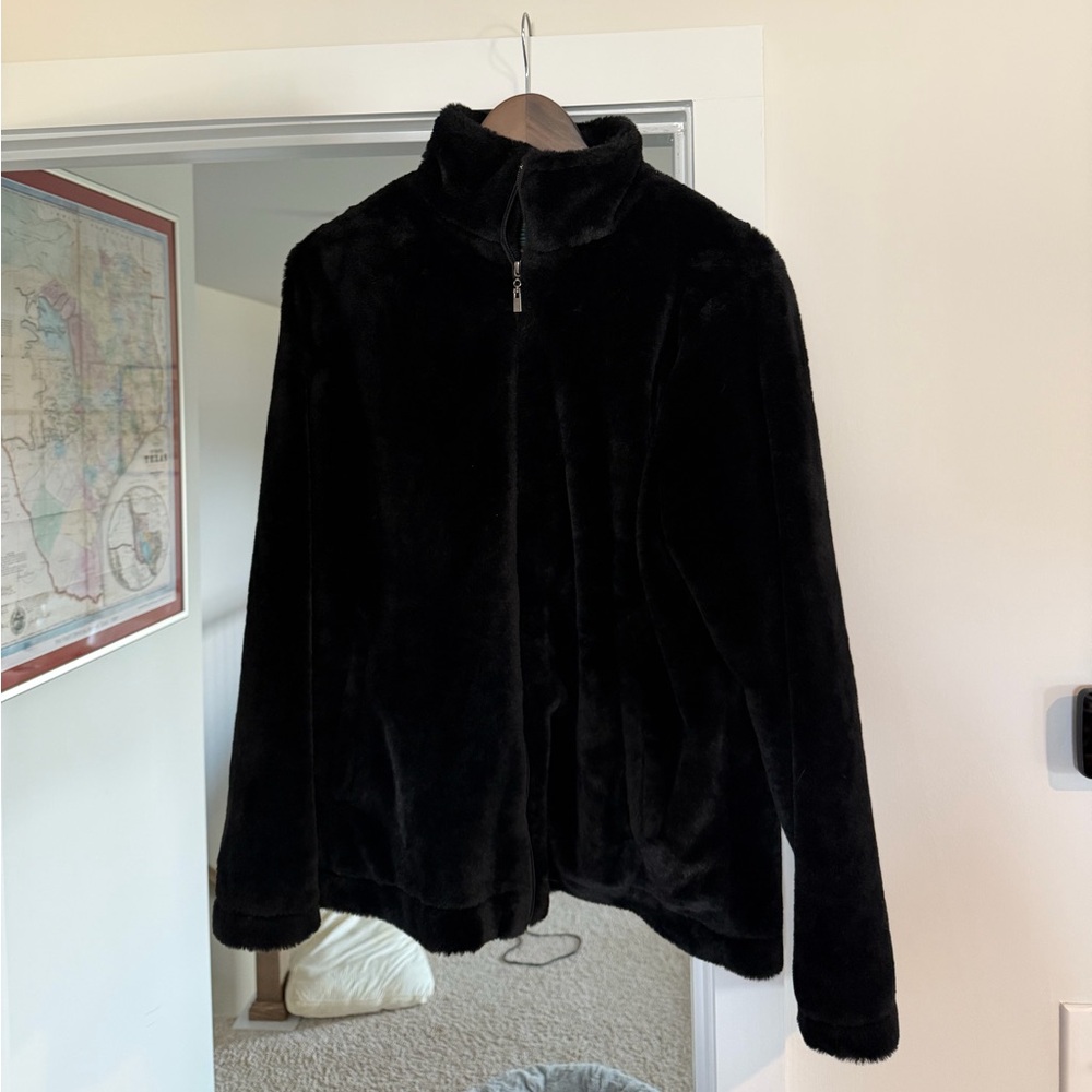 Crazy Train Faux Fur Jacket